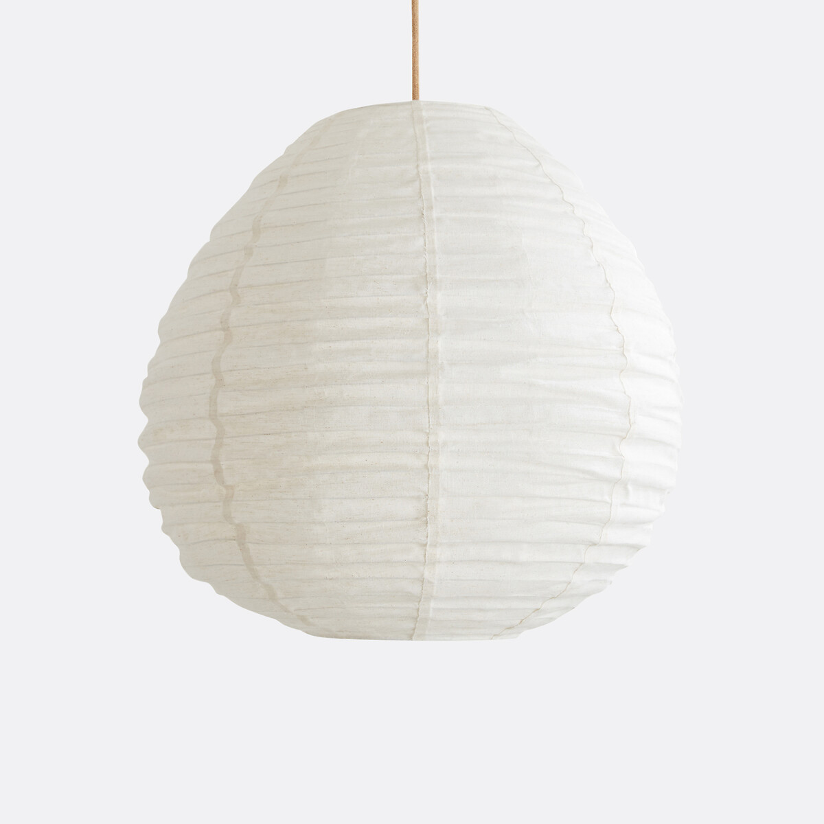 Robia 55cm Diameter Jute Canvas Globe Ceiling Light natural, LA REDOUTE INTERIEURS
