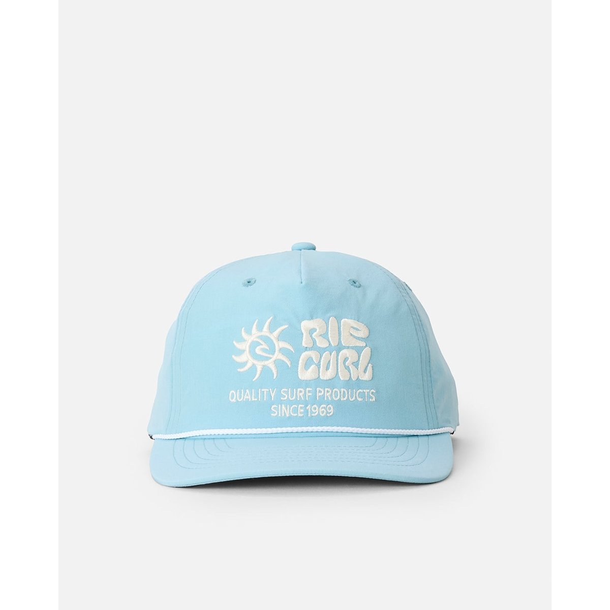 Casquette snapback Pacific Rinse Flexfit denim délavé, RIP CURL
