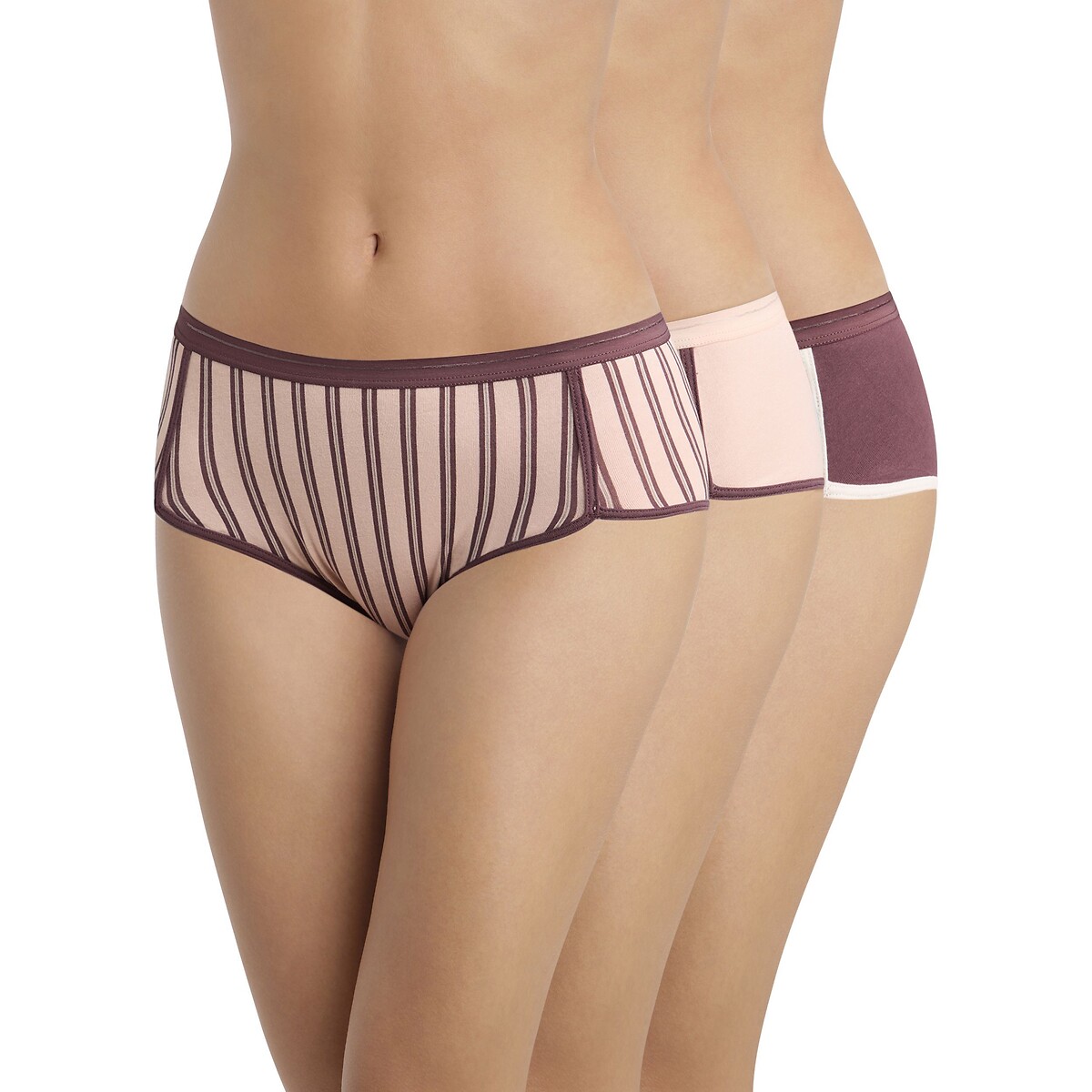 Lot de 3 shorties DIM x INES DE LA FRESSANGE lot rose sable, DIM
