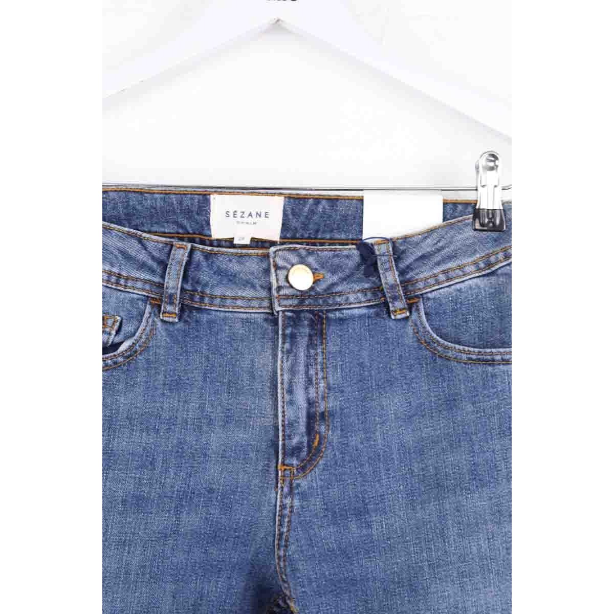 Jean slim - Très Bon État bleu, SEZANE