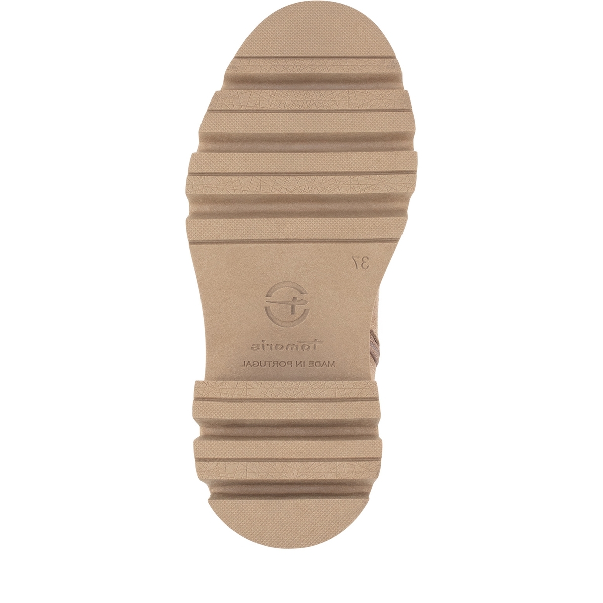 Bottine fourée marron taupe, TAMARIS