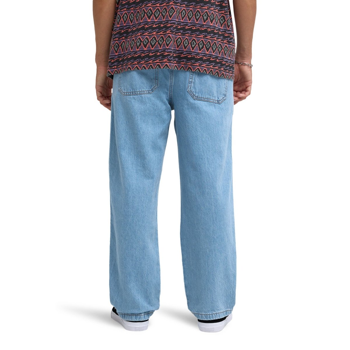 Pantalon en jean élastique avec cordon de serrage LARRY DENIM bleu bleach wash, BILLABONG