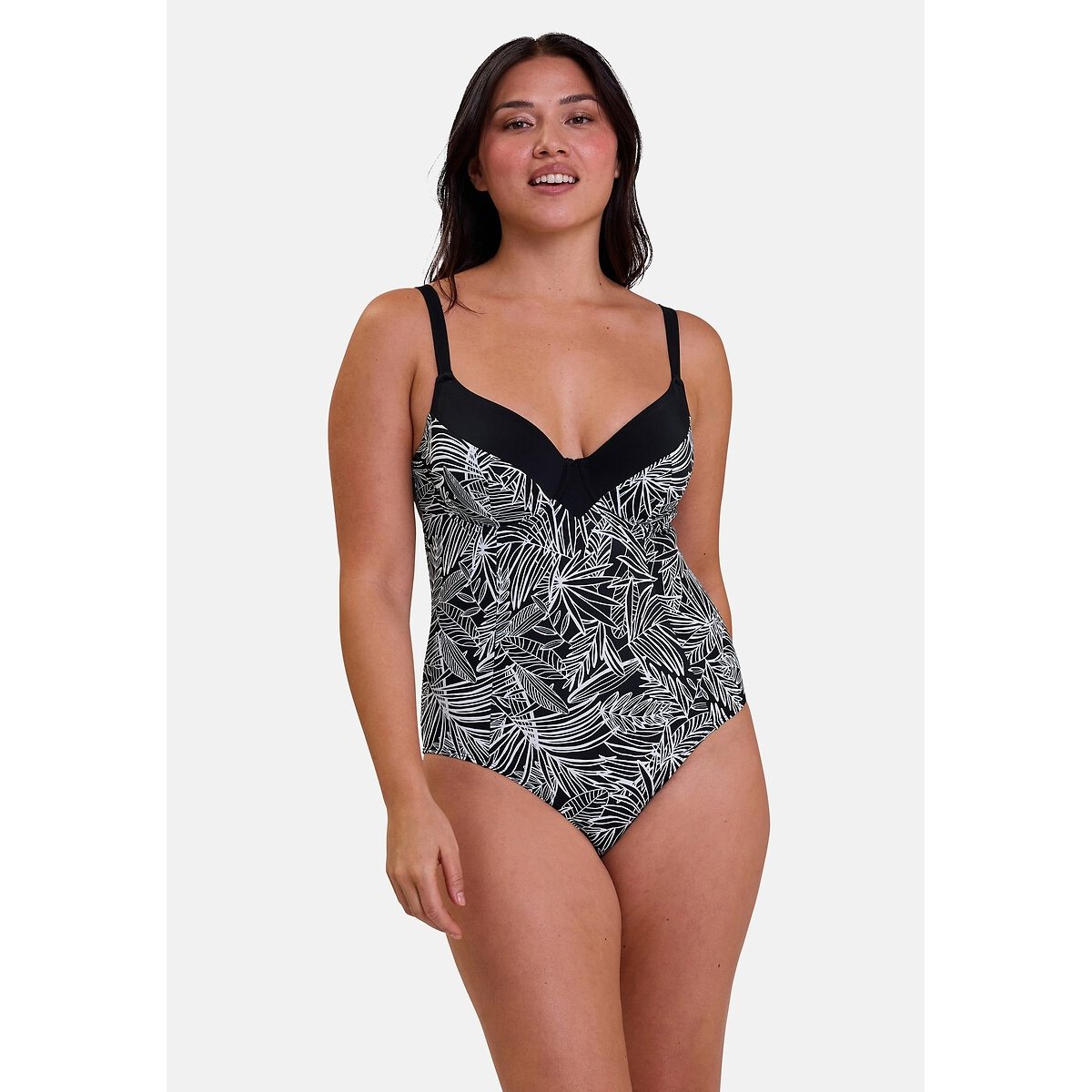 Maillot de bain une pièce SEYCHELLES imprimé graphique, SANS COMPLEXE