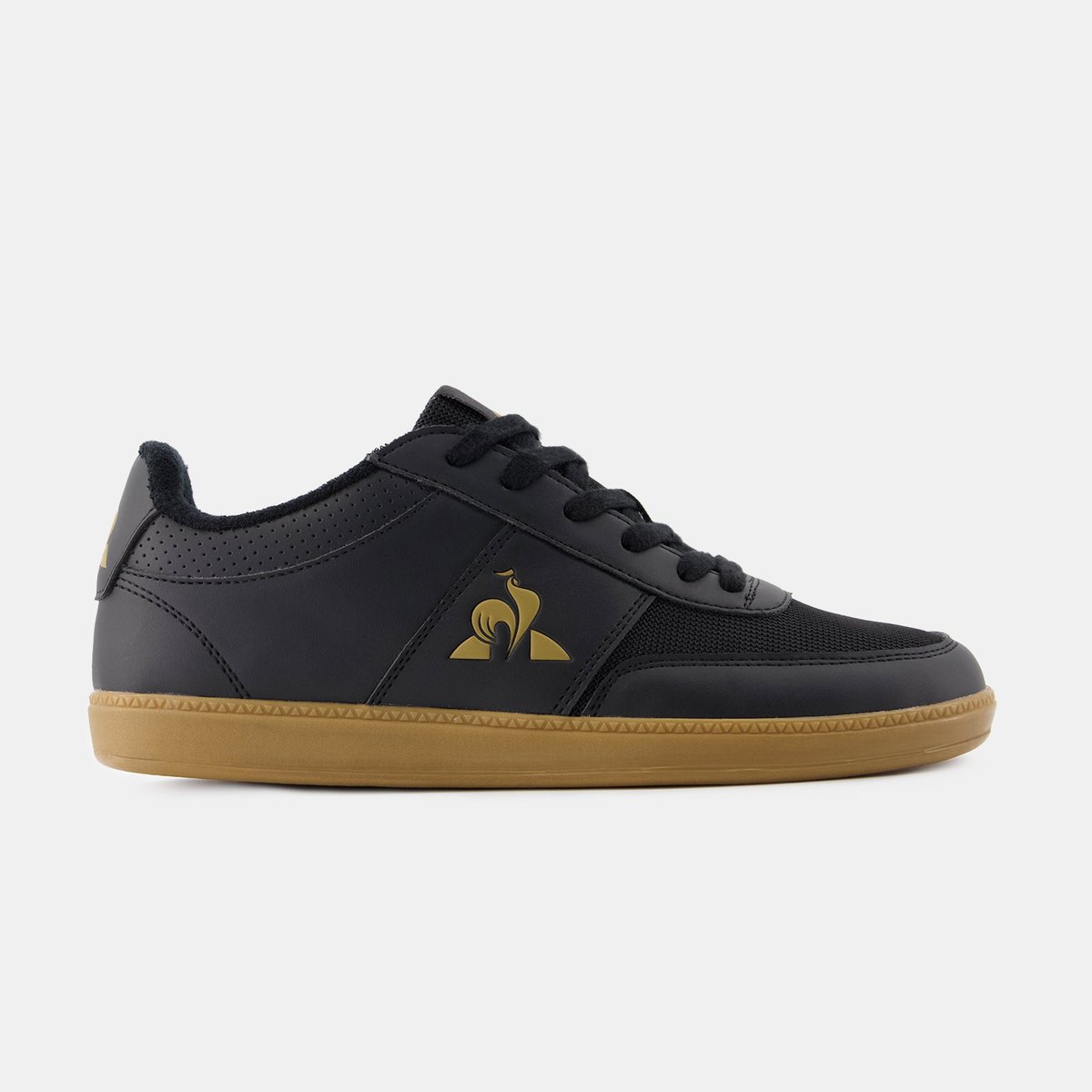 Chaussure coq sportif noir cuir outlet