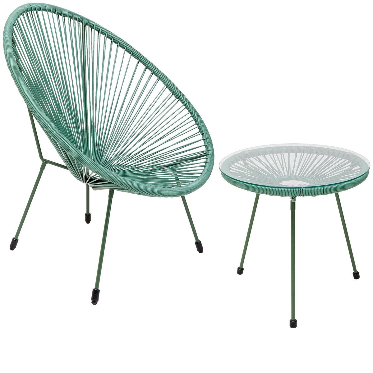 Salon de jardin, ACAPULCO vert, KARE DESIGN