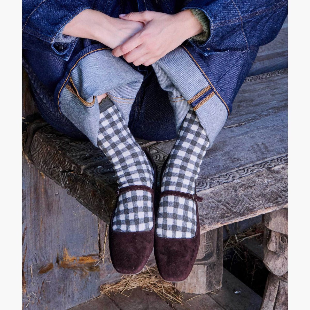 Ballerine en cuir BEATRIZ marron chocolat, BOCAGE