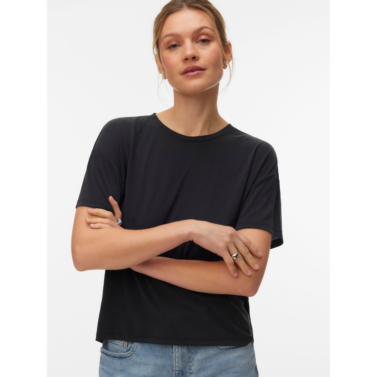 T-Shirt black 1, VERO MODA