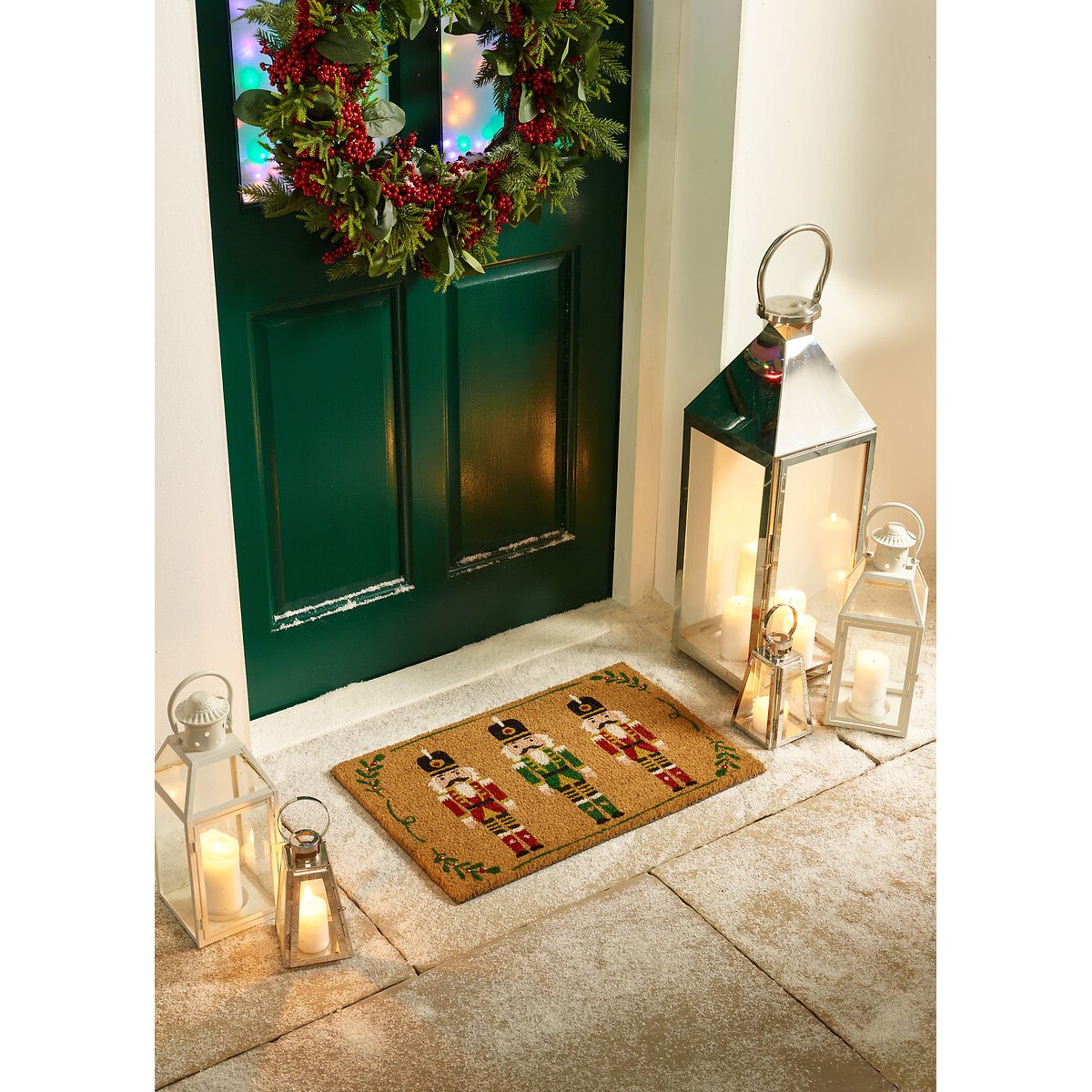 Christmas Nutcracker Coir Doormat multi-coloured, MY MAT