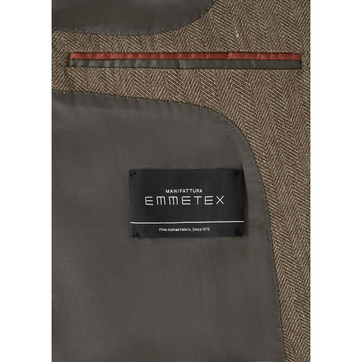 Veste croisée slim fit en mélange de lin gris vison, MANGO MAN