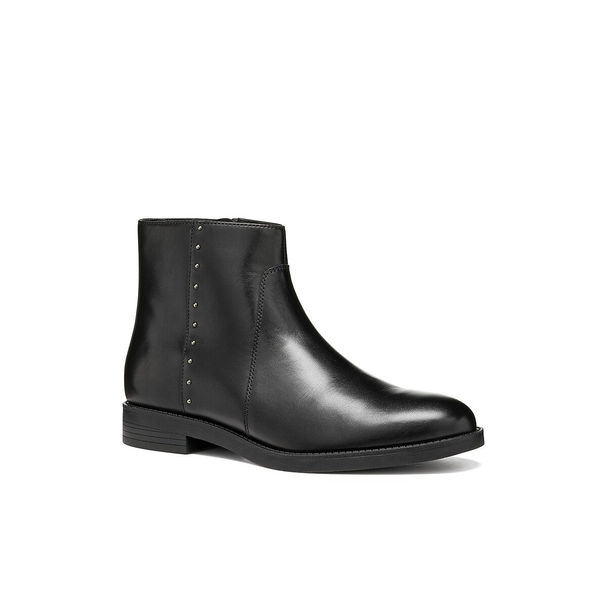 Bottines en cuir, ESMEENA noir, GEOX