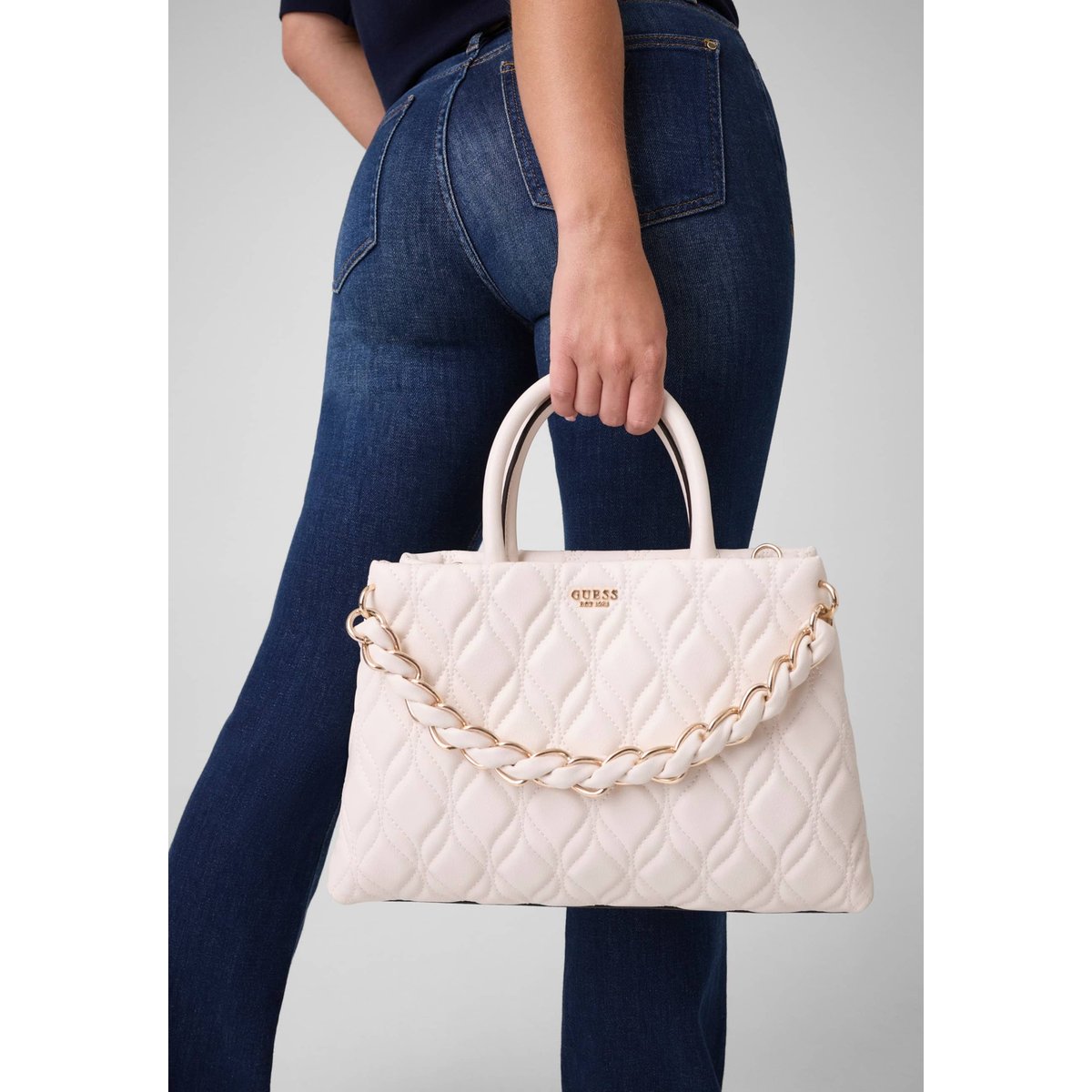 Sac Bandoulière Maxine blanc, GUESS