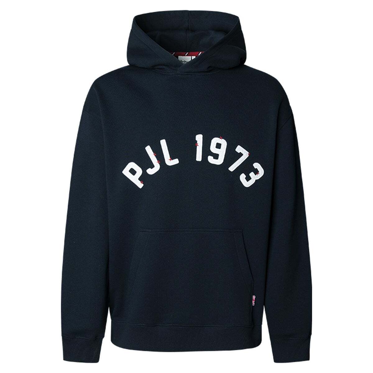 Sweat À Capuche Avec Logo Pjl 1973 bleu dulwich, PEPE JEANS