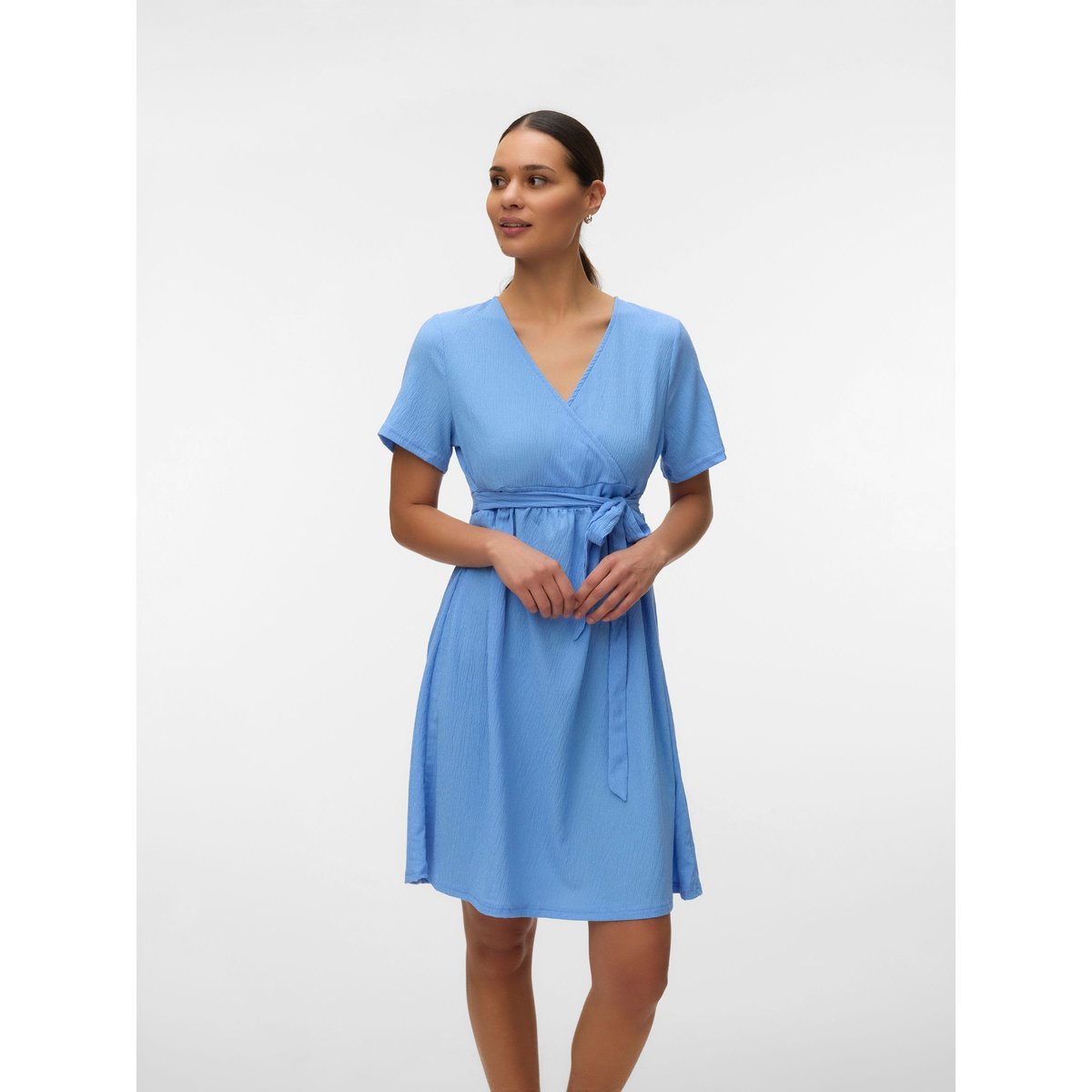 Robe cornflower blue, MAMA LICIOUS