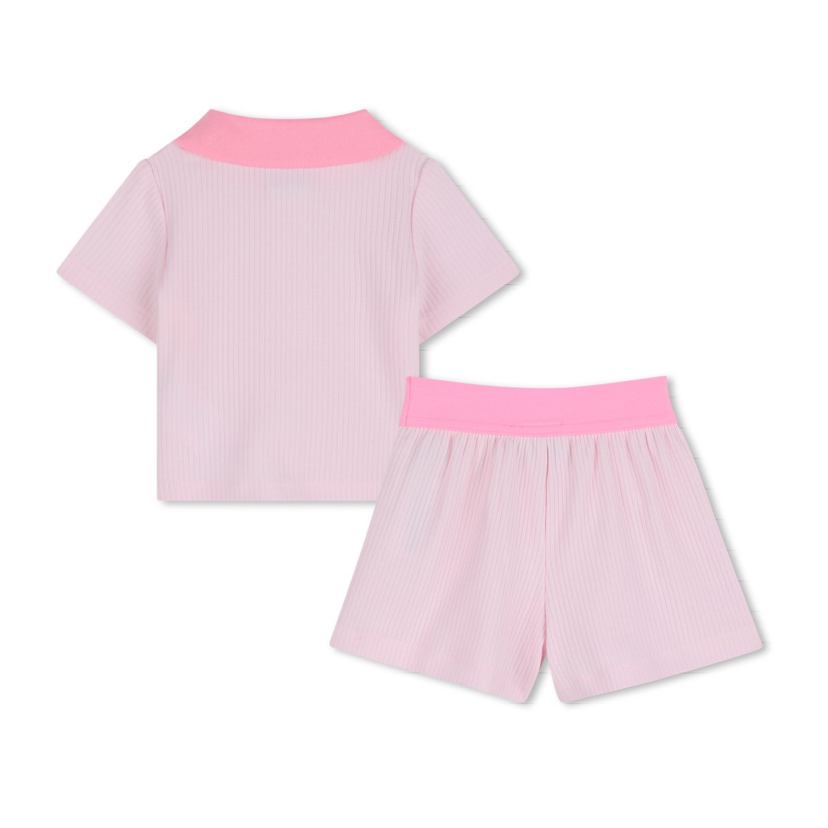 Ensemble polo + short festival bloom, BOSS KIDSWEAR