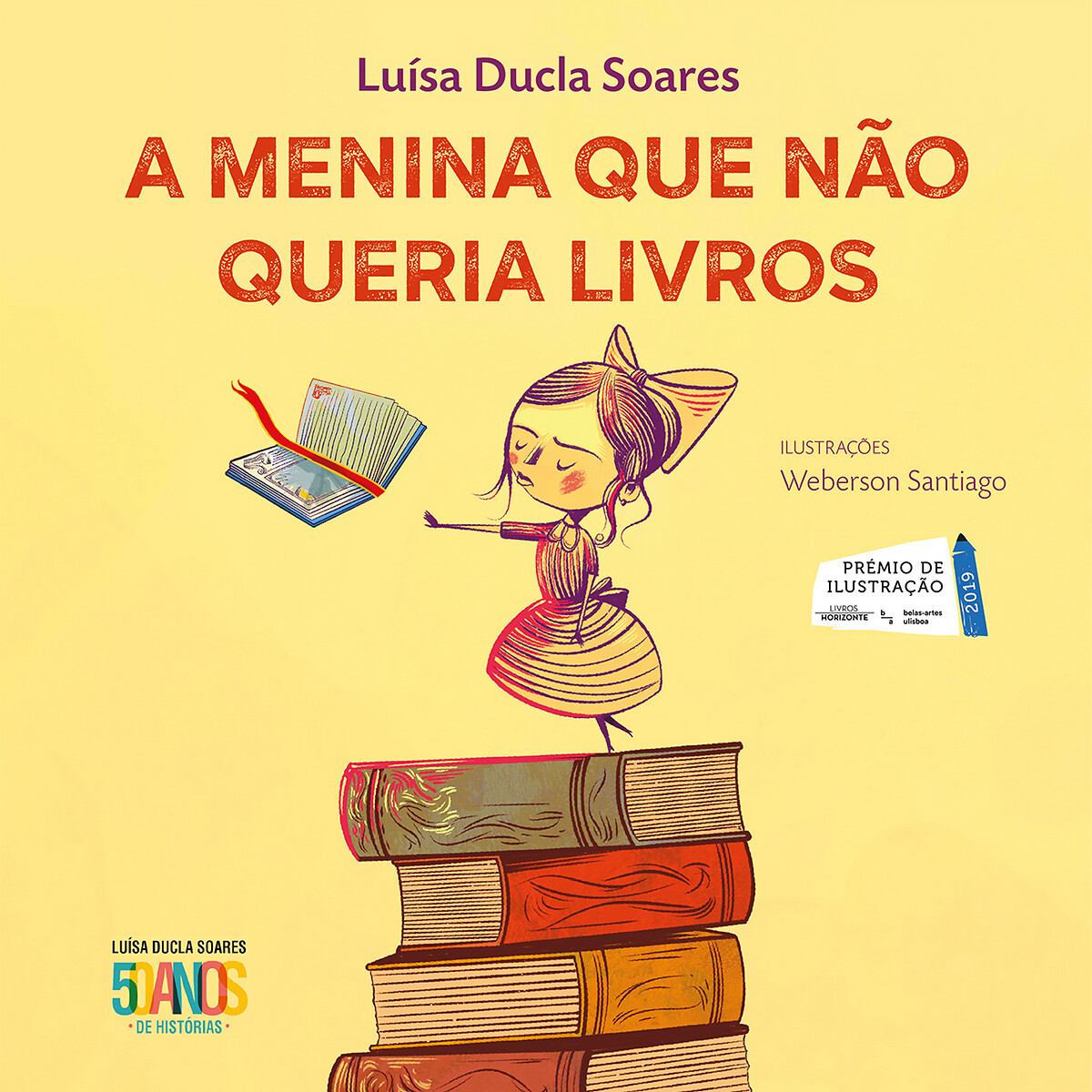Livro A Menina Que Não Queria Livros multicolor, LIVROS HORIZONTE