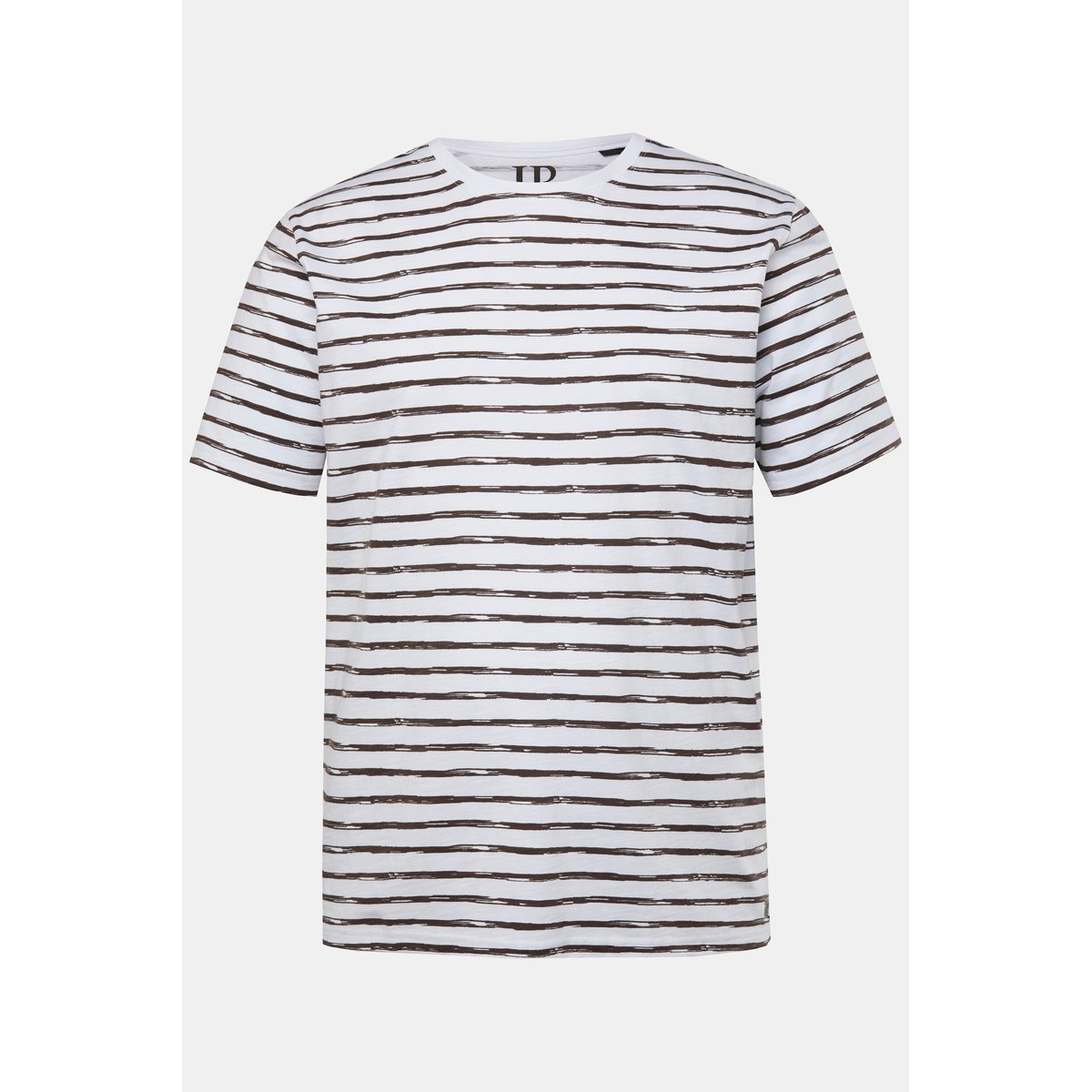 T-shirt à rayures, manches courtes blanc cassé, JP1880