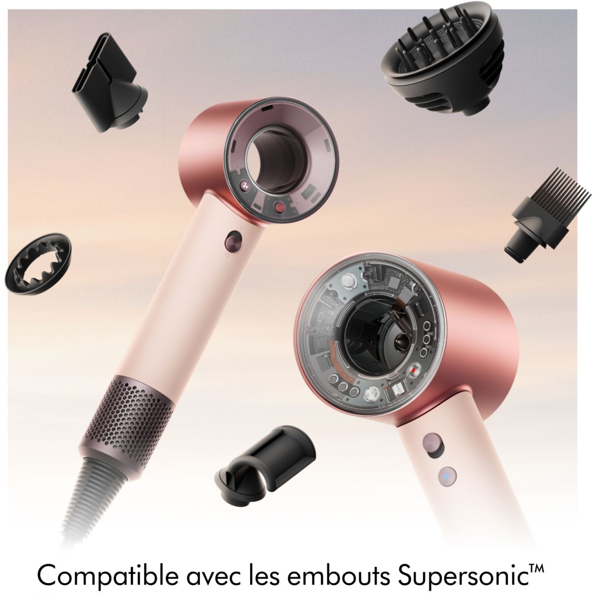 Sèche cheveux de voyage Supersonic Travel rose, DYSON