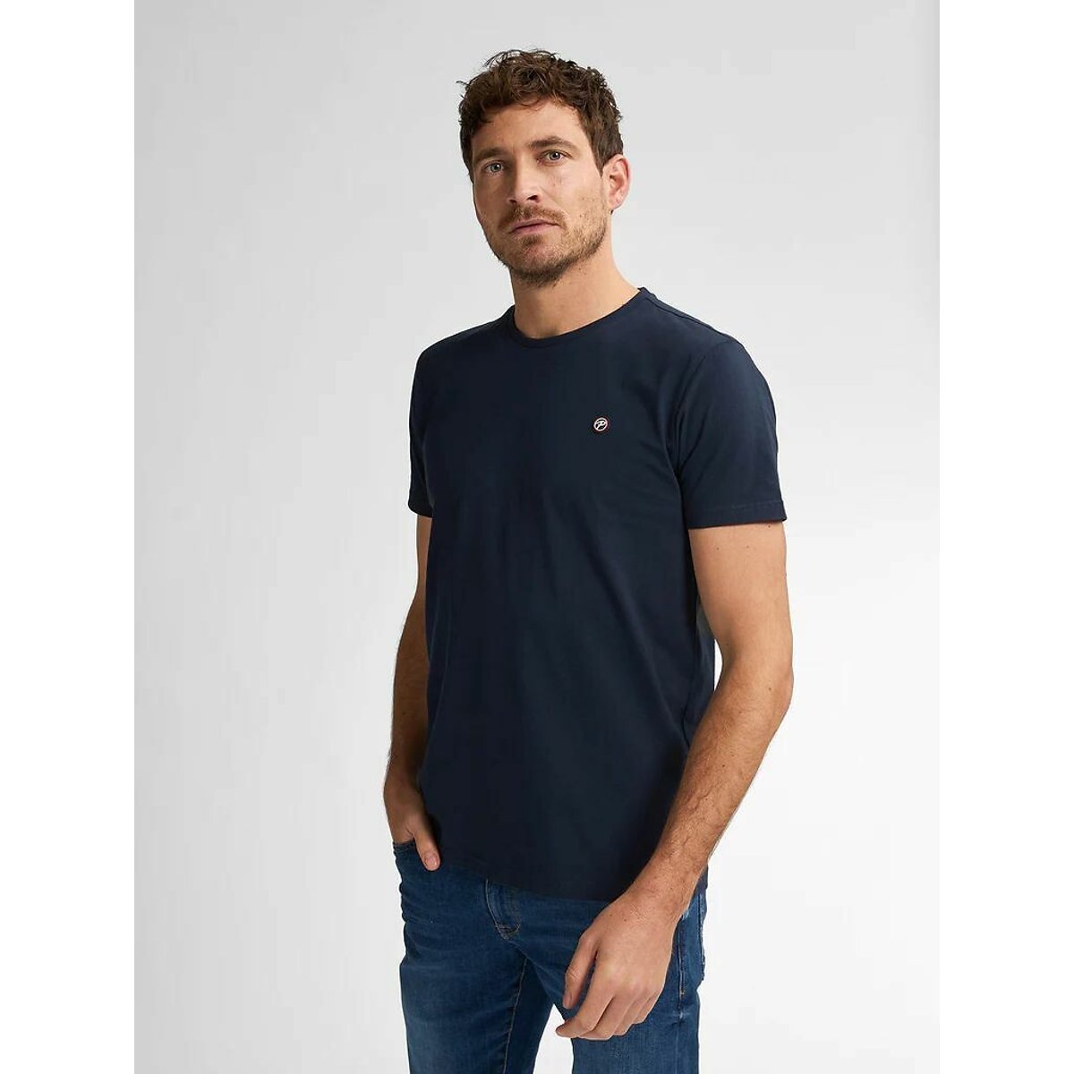 Plain T-Shirt navy blue, PETROL INDUSTRIES