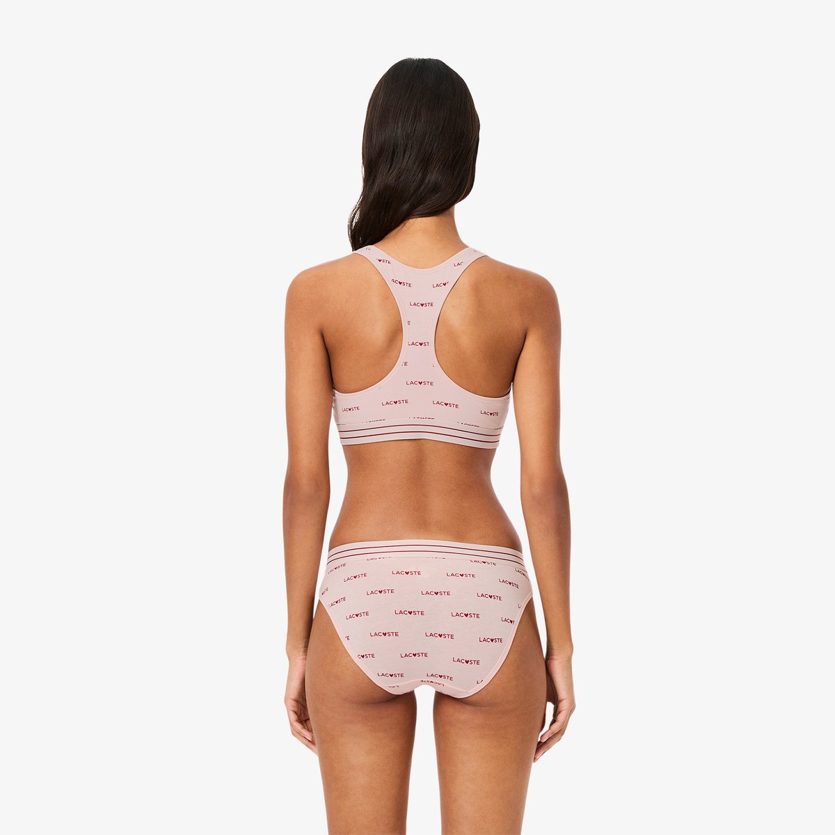 Brassière Saint Valentin imprimé rose-iap, LACOSTE