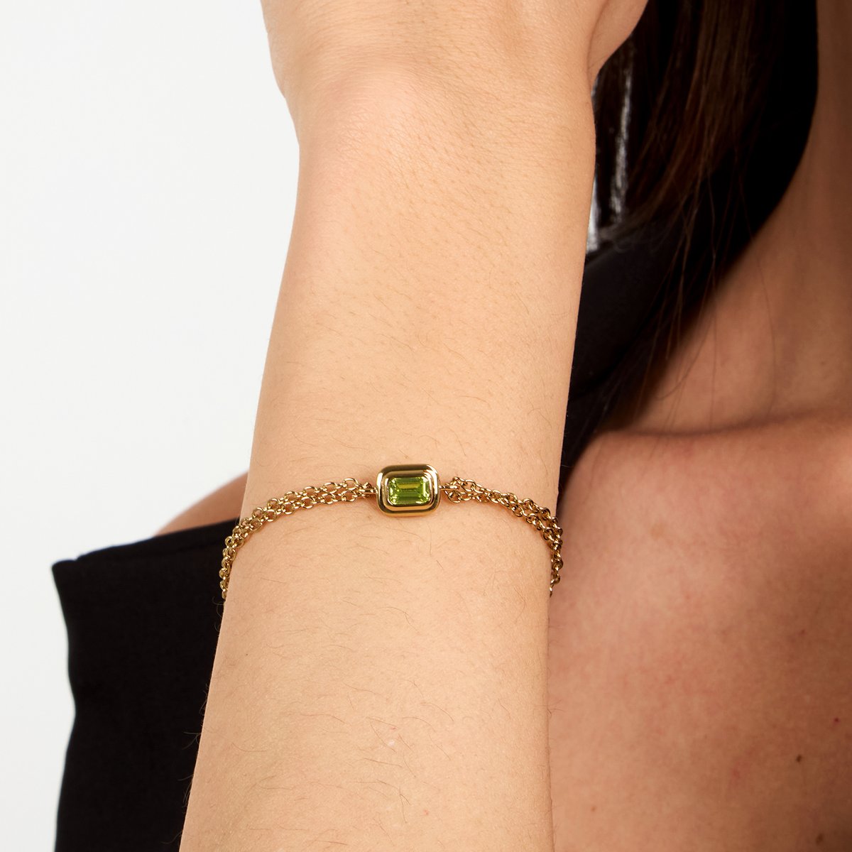 Bracelet T-DESIGN or jaune, TRUSSARDI