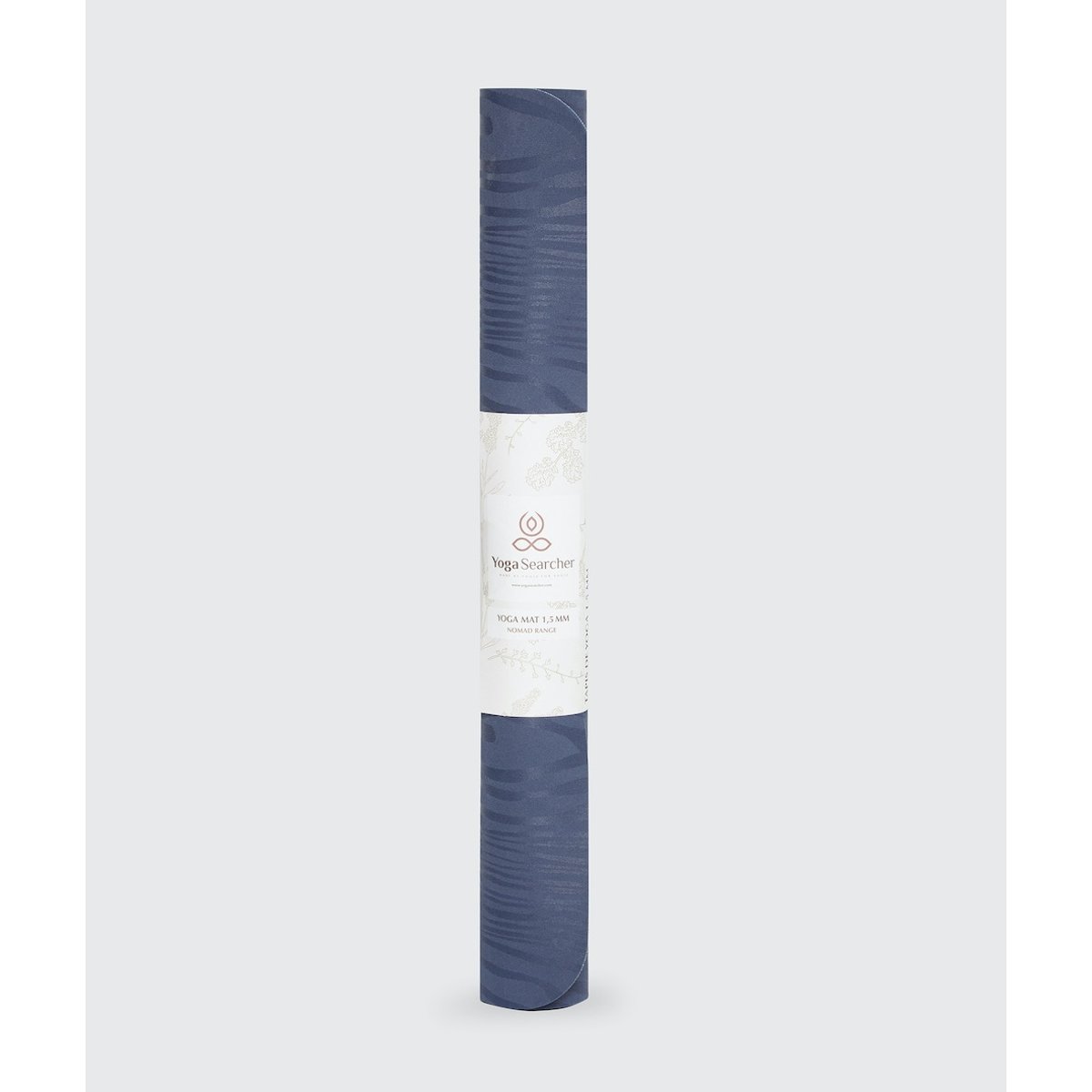 Tapis de yoga voyage vert paon, YOGA SEARCHER