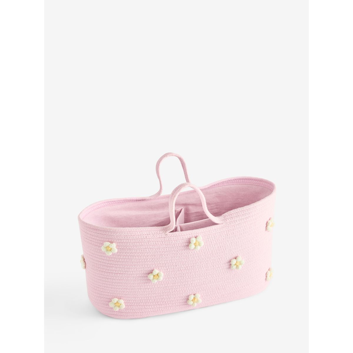 Panier à marguerites pour ranger le linge rose, NEXT