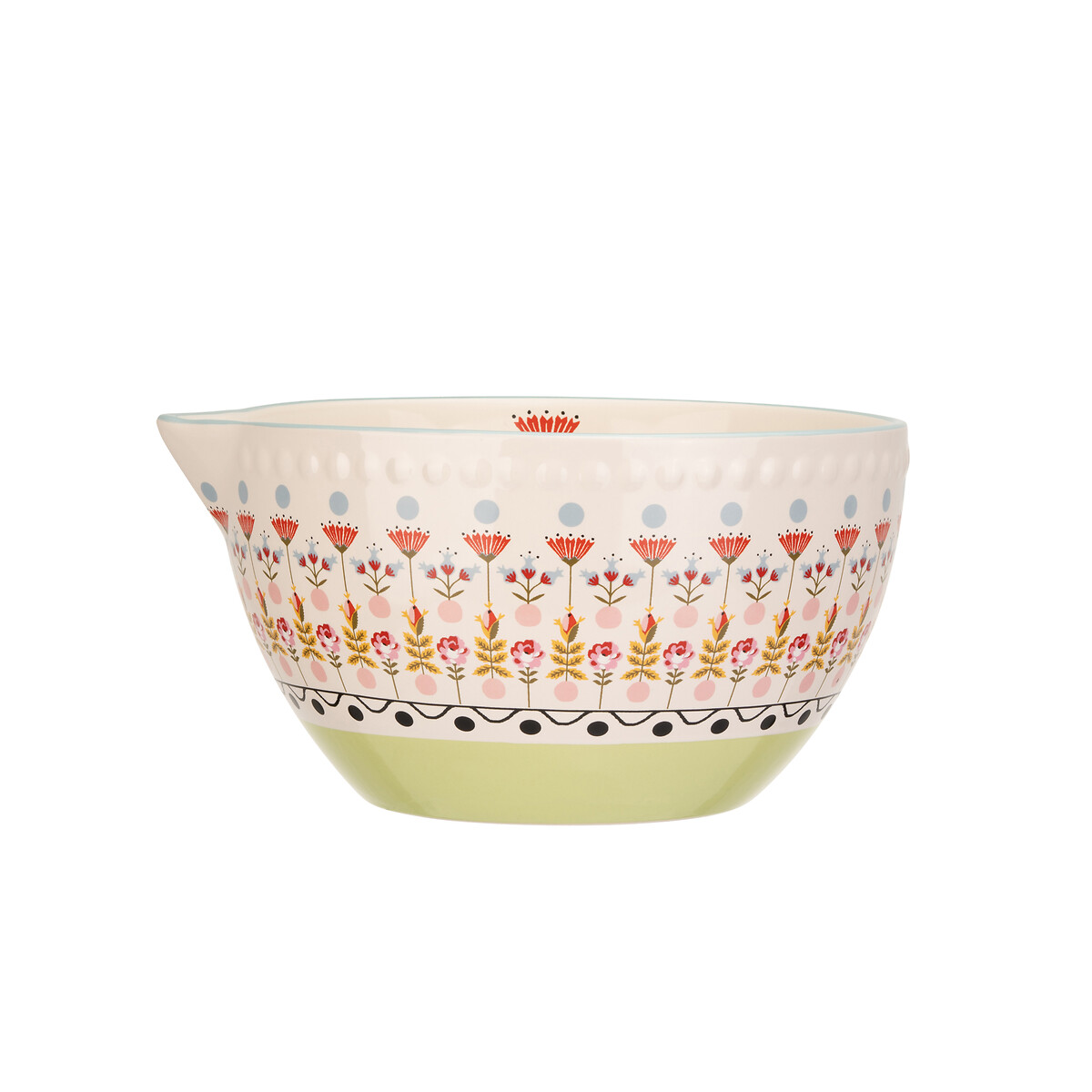 23cm Painted Table Ceramic Mixing Bowl multi-coloured, CATH KIDSTON