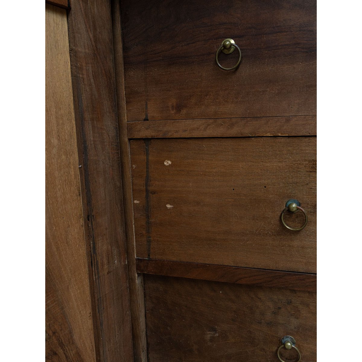 Buffet en bois Gilbert N°1549 - Bon état bois foncé, DEBONGOUT