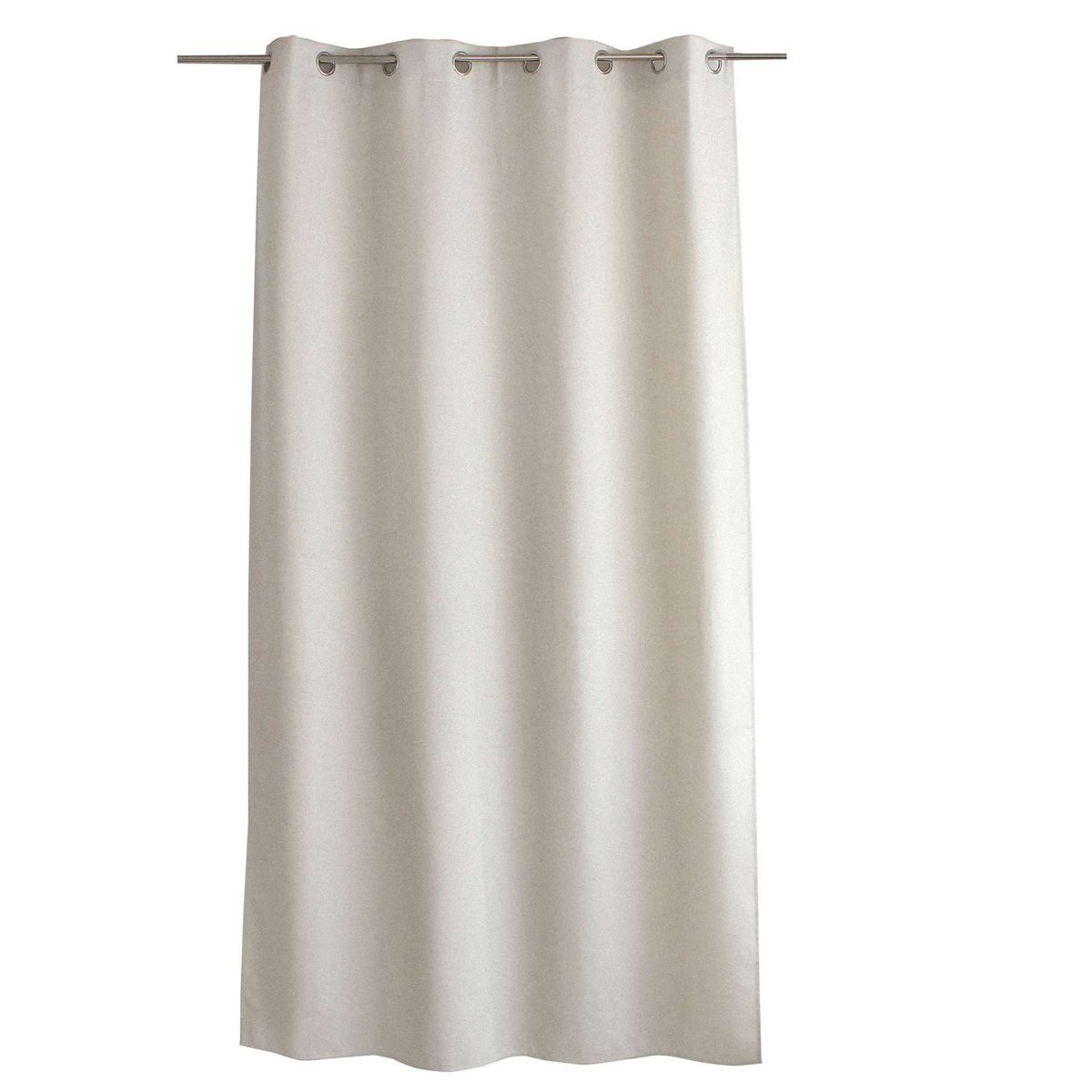 Rideau en velours chenillé beige, TOILINUX