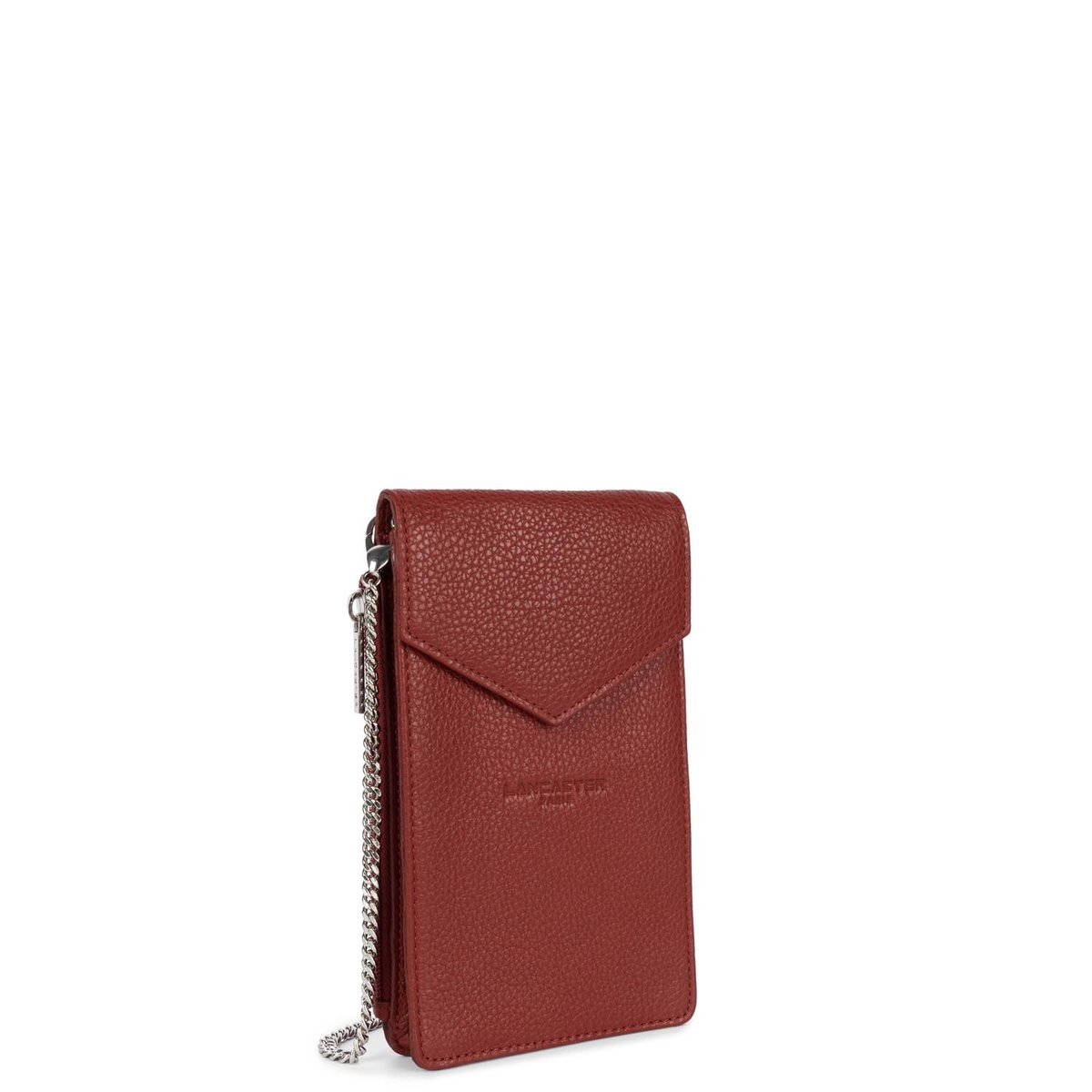 Pochette smartphone FOULONNÉ PM carmin, LANCASTER
