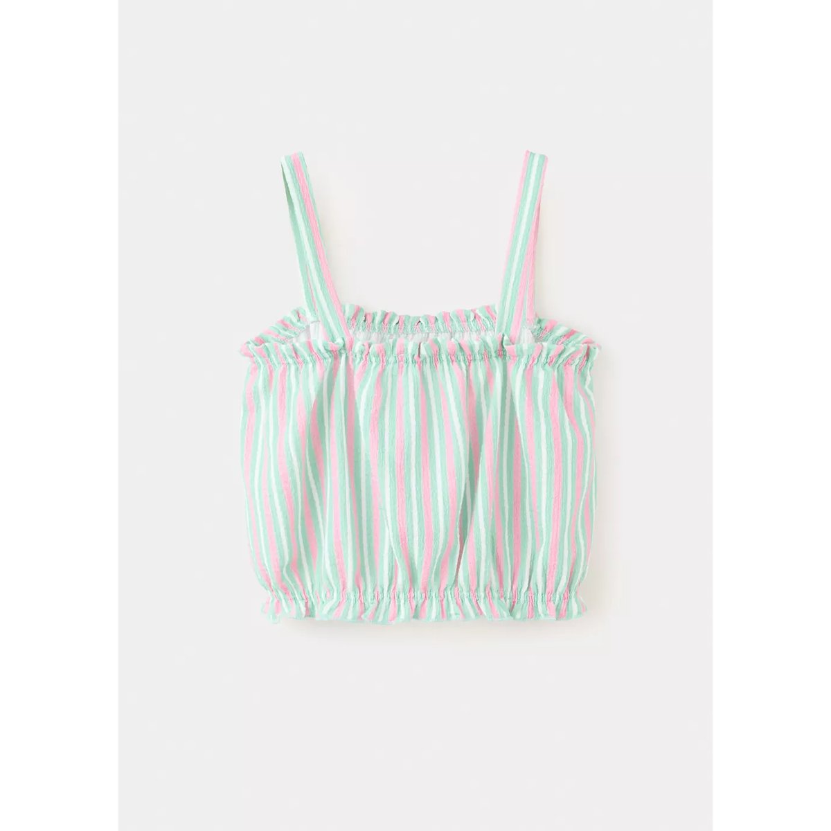 Top à rayures combinées rose, MANGO KIDS