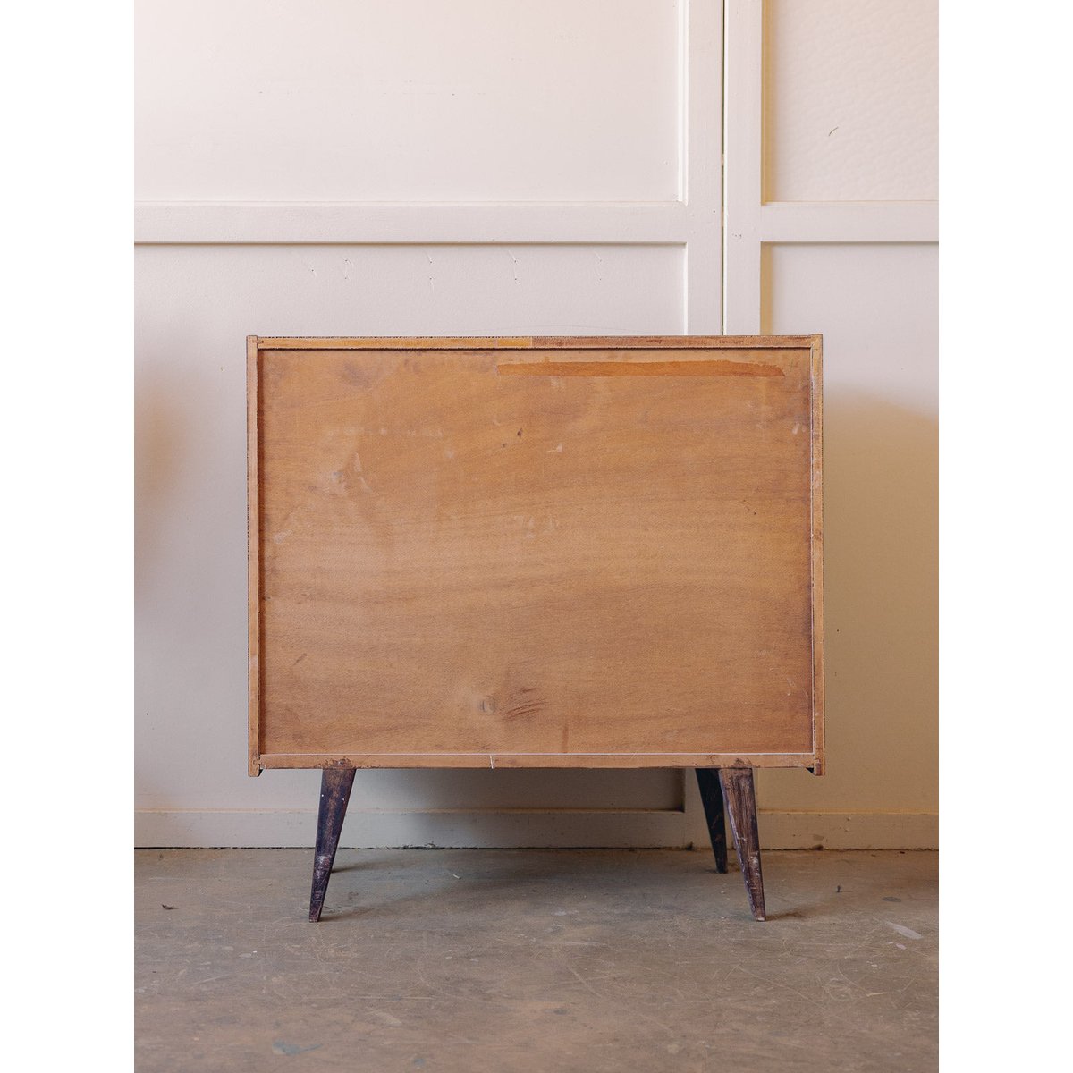 Commode années 60 Olga N°1080 - Bon état bois clair, DEBONGOUT