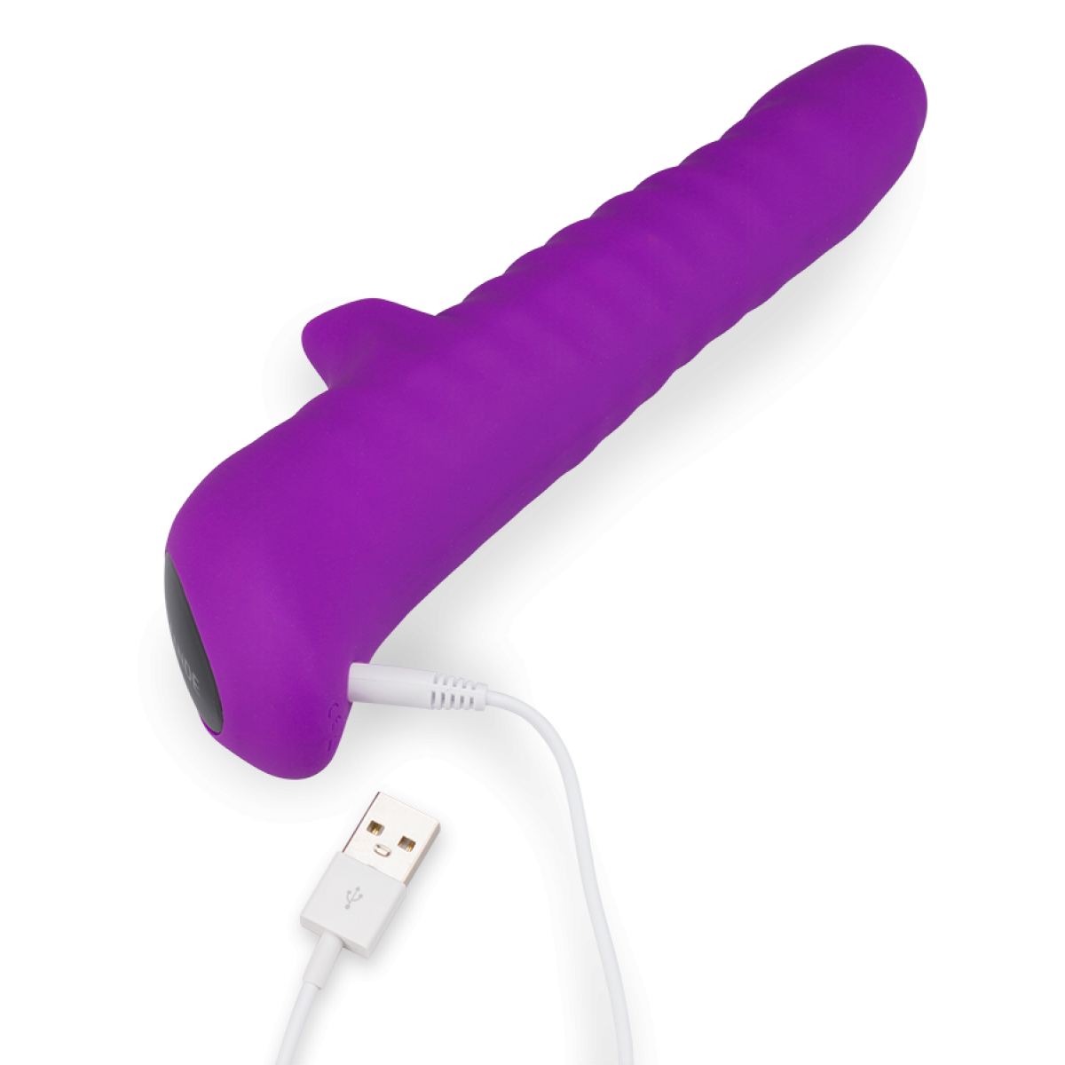 Vibromasseur puissant rotatif Twisty violet, LOVE AND VIBES