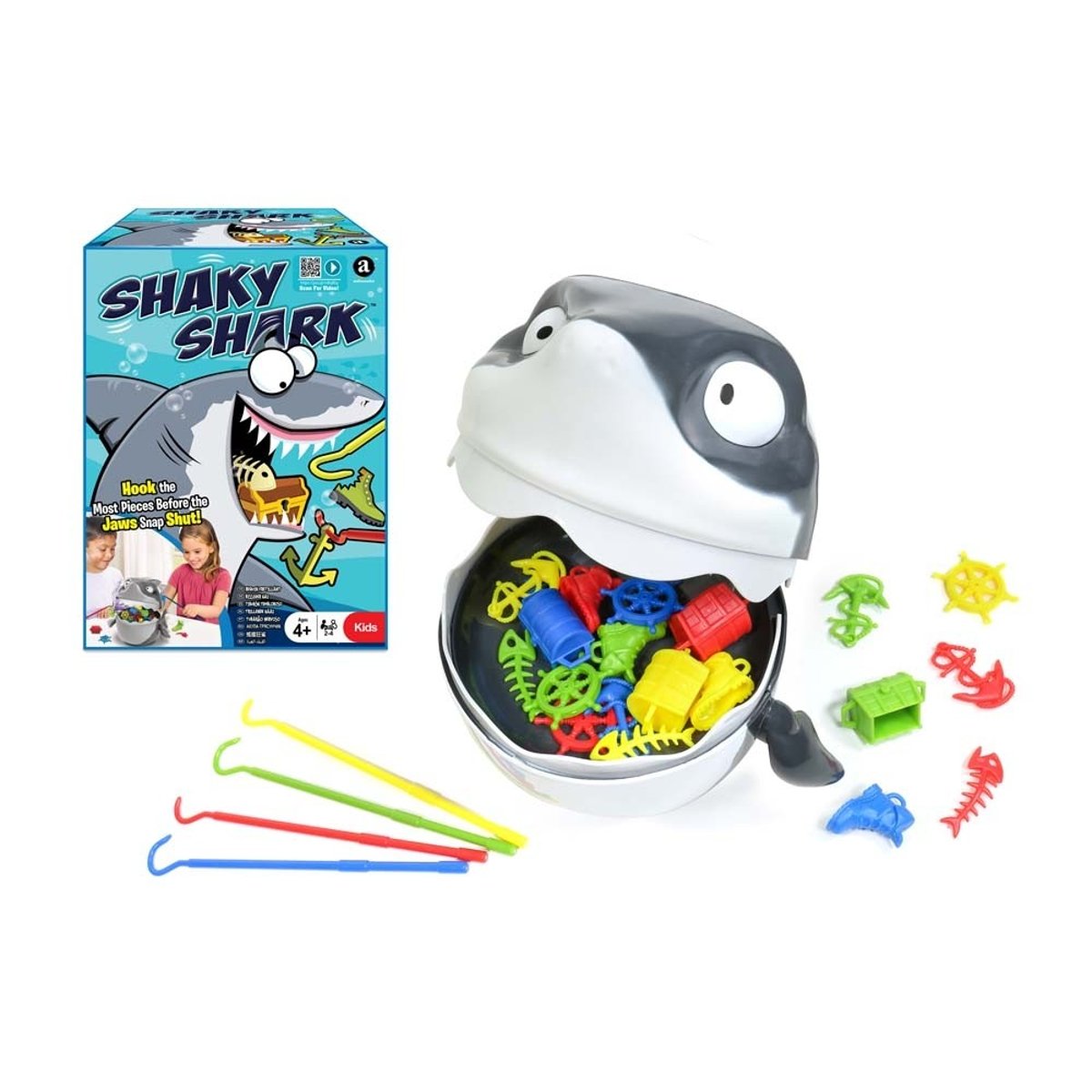 Jeu Shaky Requin couleur unique, WDK GROUPE PARTNER