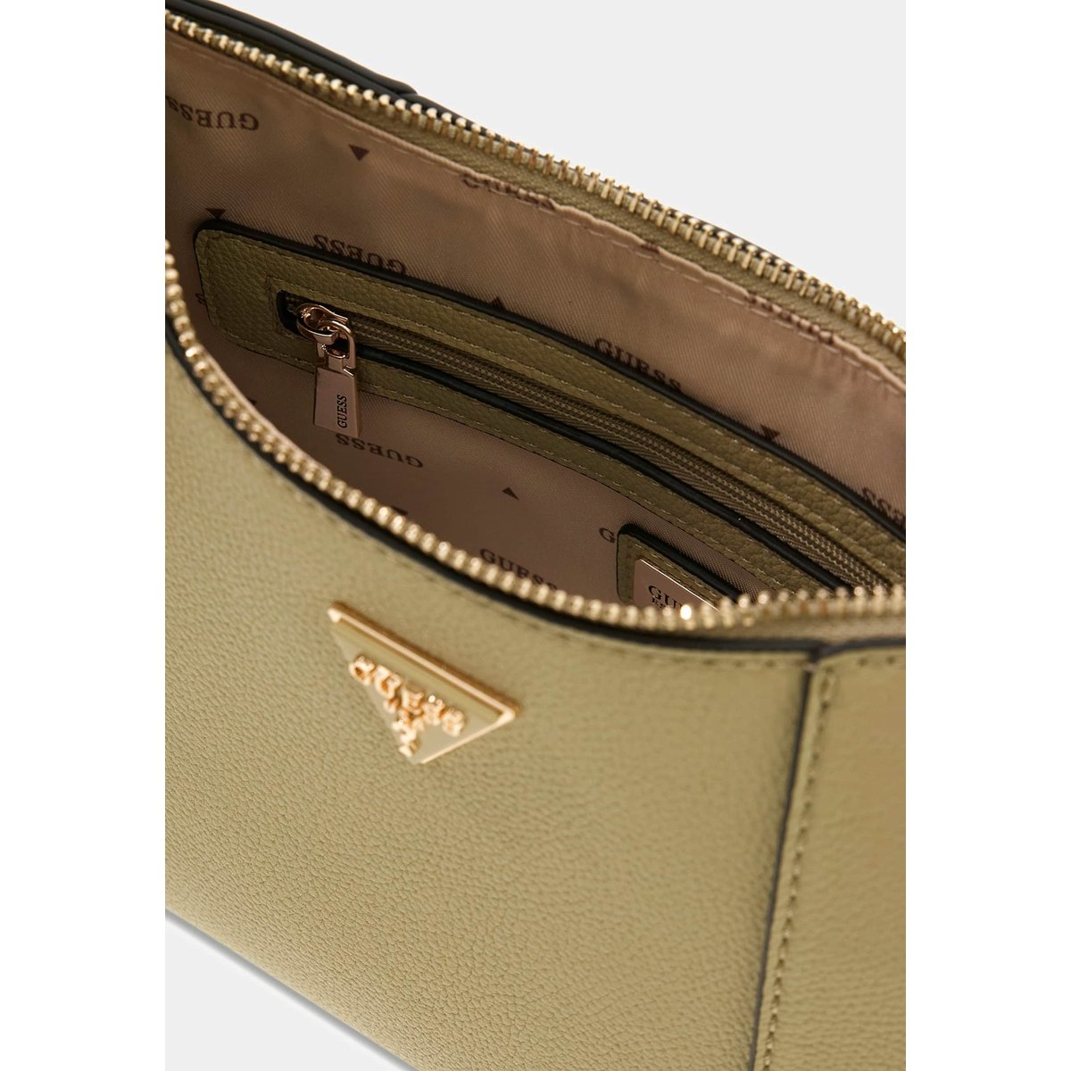 Sac À Bandoulière Darcy Logo vert olive, GUESS