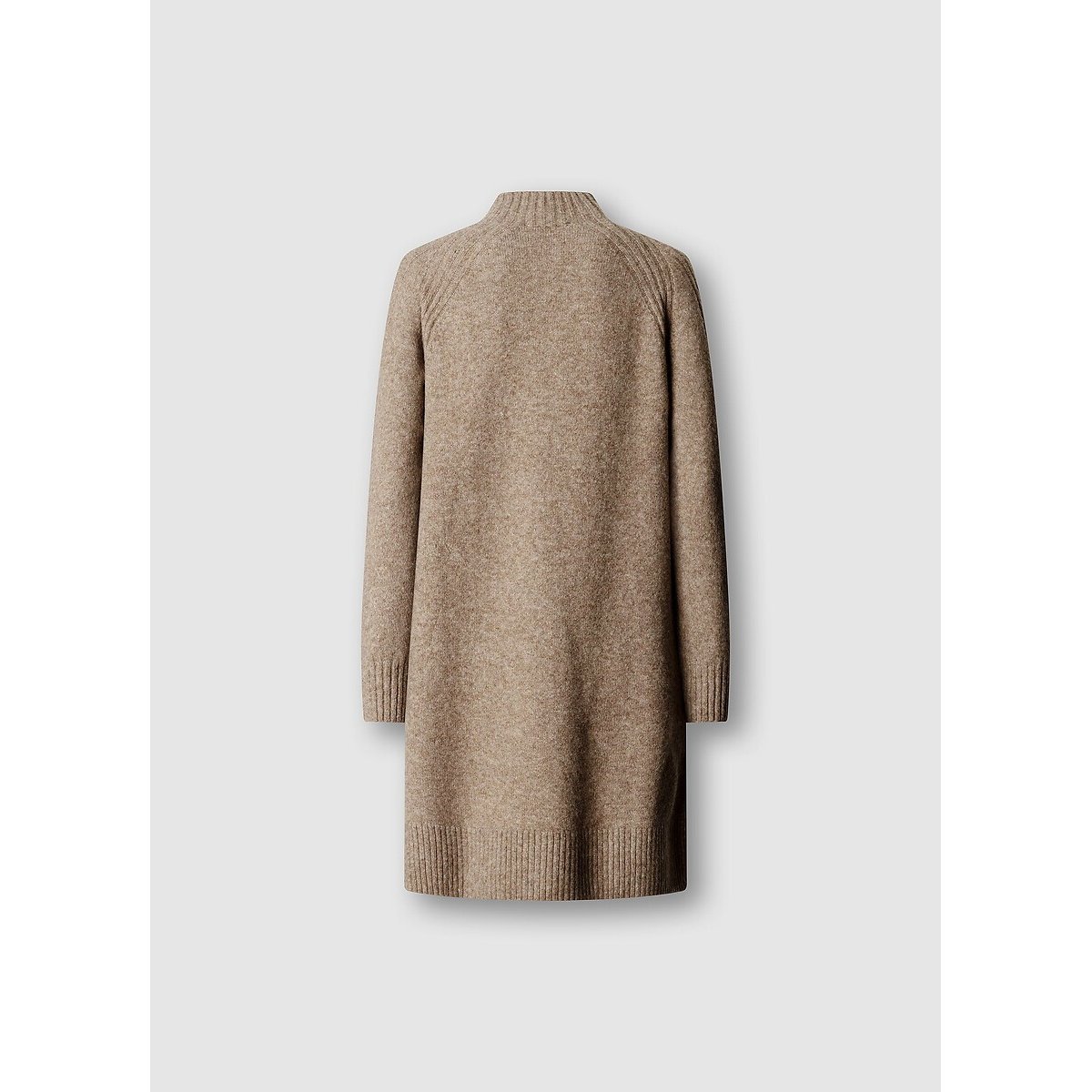 Robe pull à col montant beige, PEPE JEANS