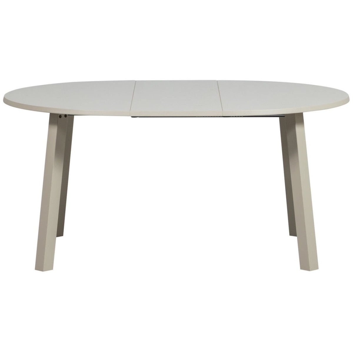 Table ronde extensible en chêne - JANNE perle, WOOOD