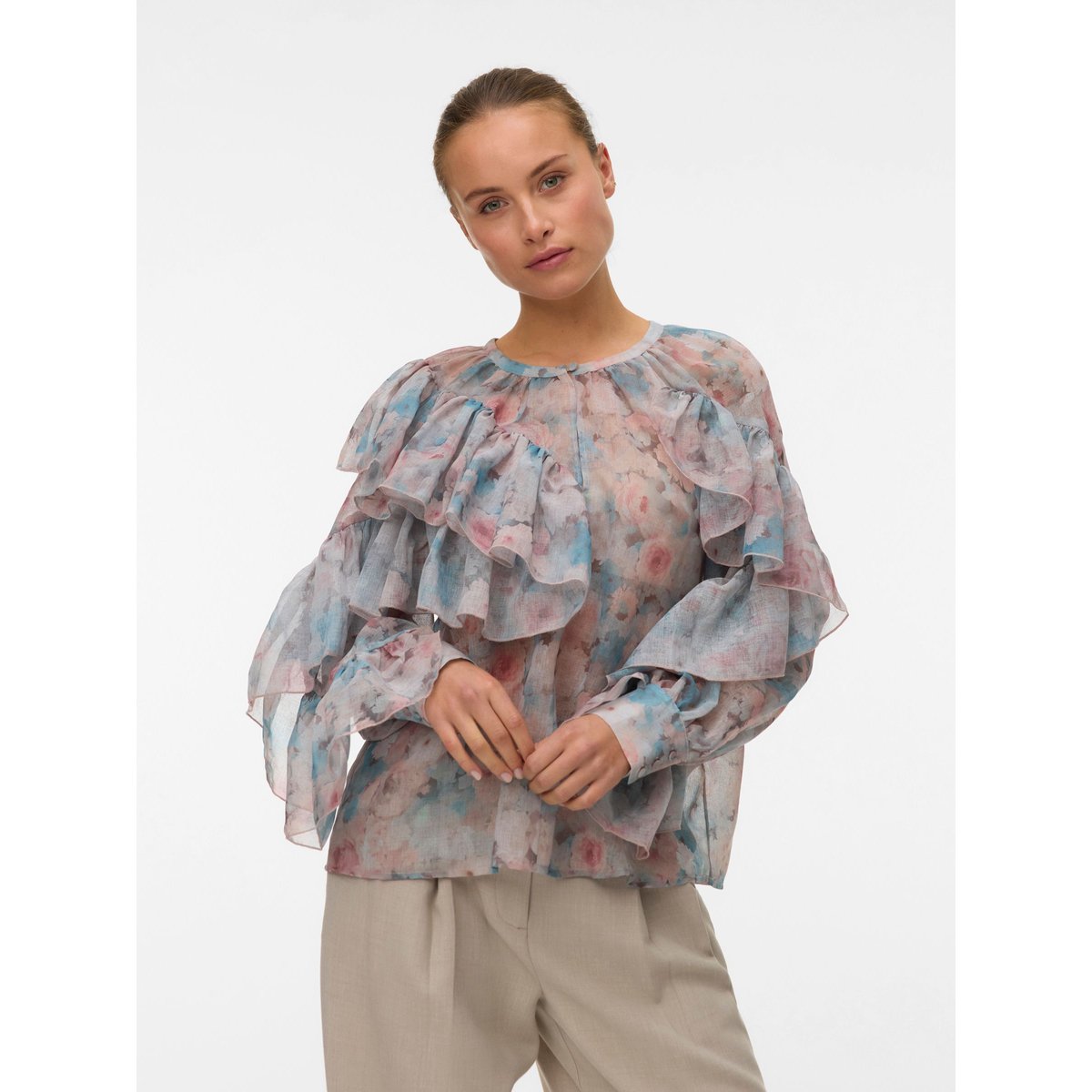 Blouse burlwood, VERO MODA