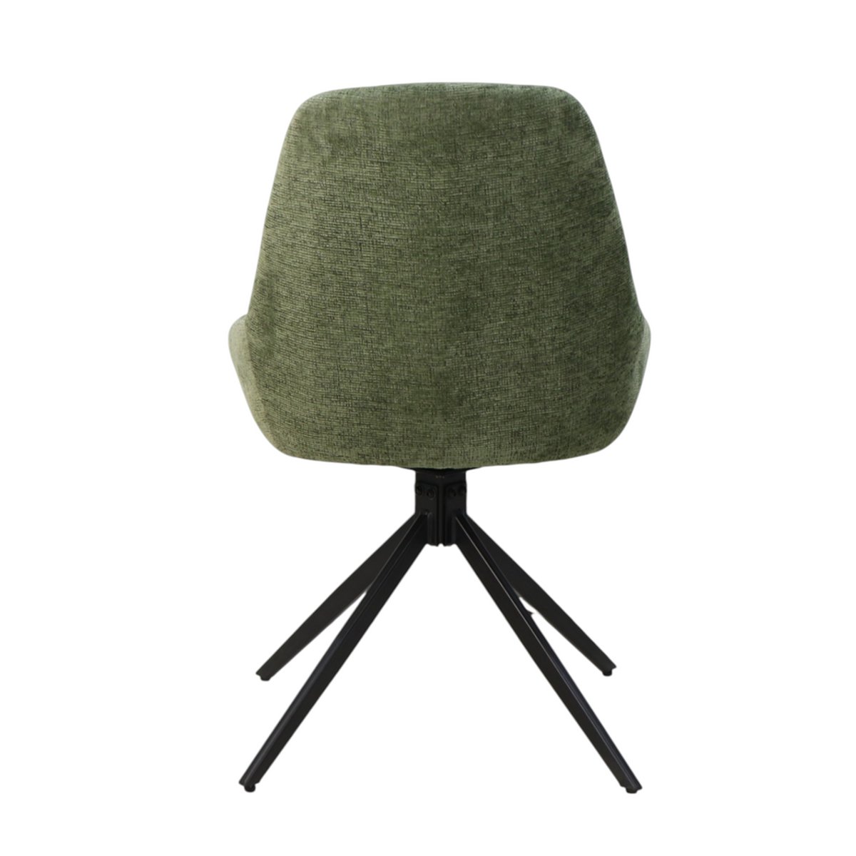 Chaise repas en tissu vert clair, ZAGO