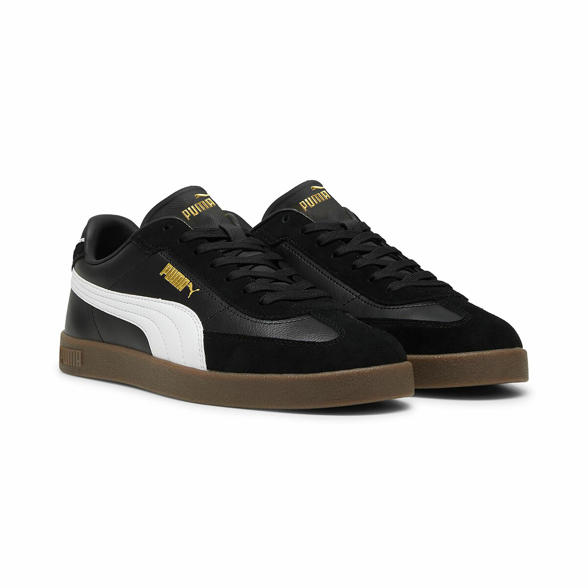 Baskets cuir Club II Era noir/blanc, PUMA
