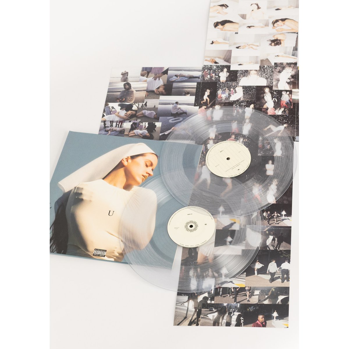 vinyle LUX de Rosalía + tourne-disque bois clair, CREATE