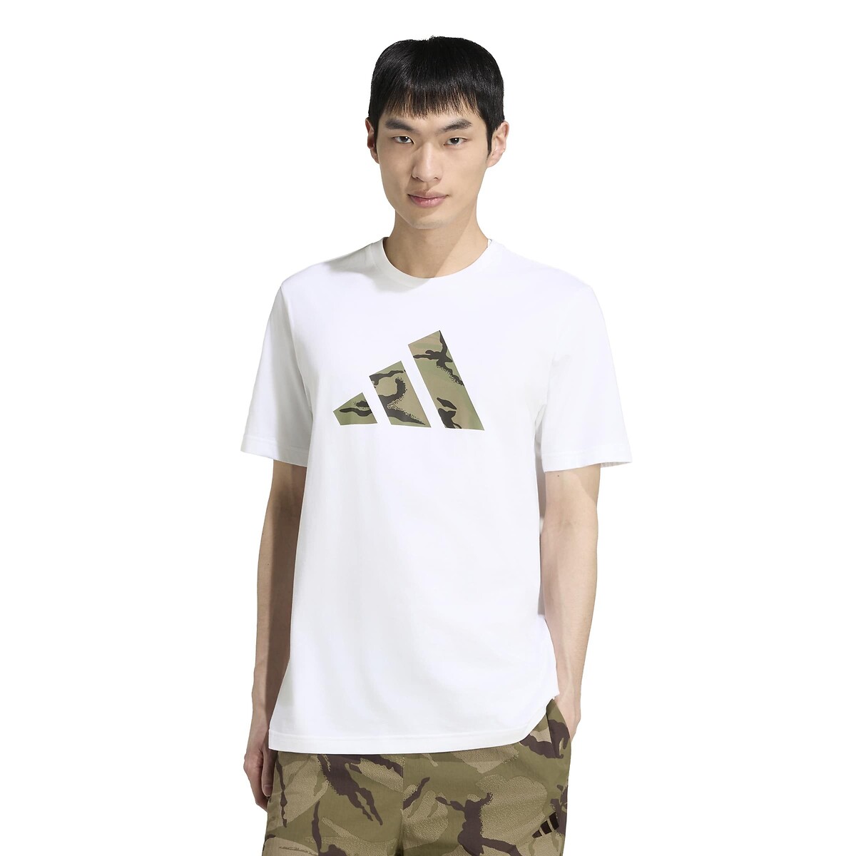 T-shirt de mangas curtas, TABLE TEE branco, ADIDAS SPORTSWEAR