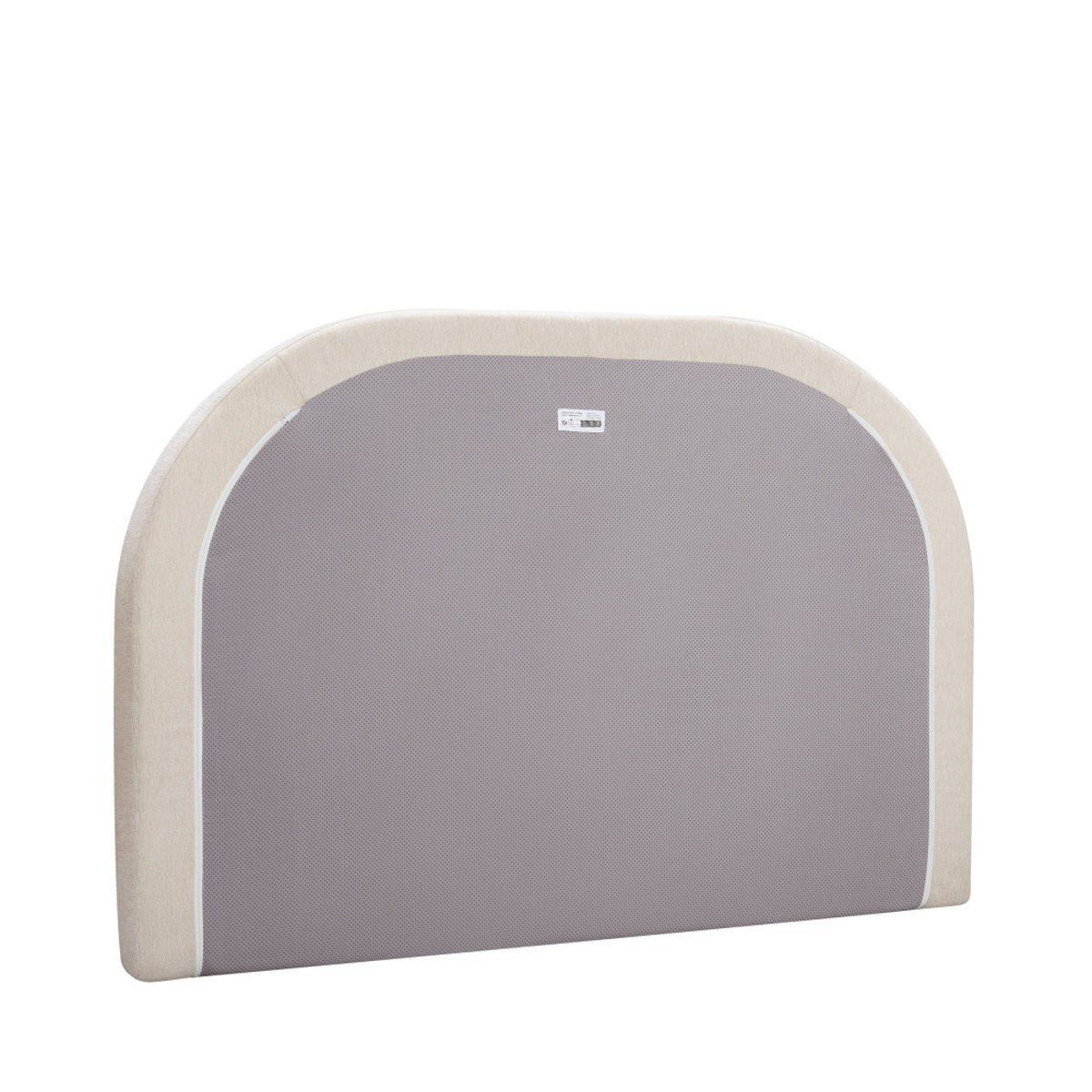 Tête de lit compressée en tissu demi-lune L 160 cm- WAYNE beige, DRAWER