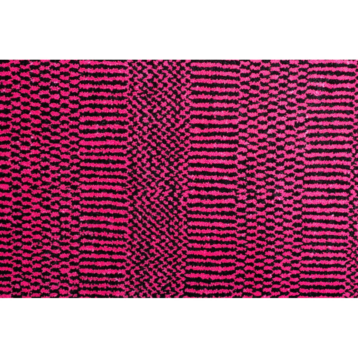 Tapis tissé main en PET recyclé pour l'intérieur et l'extérieur - Kyoto rose, THEKO