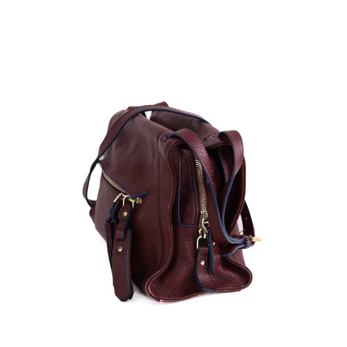 Sac à bandoulière - Bon État bordeaux, SANDRO
