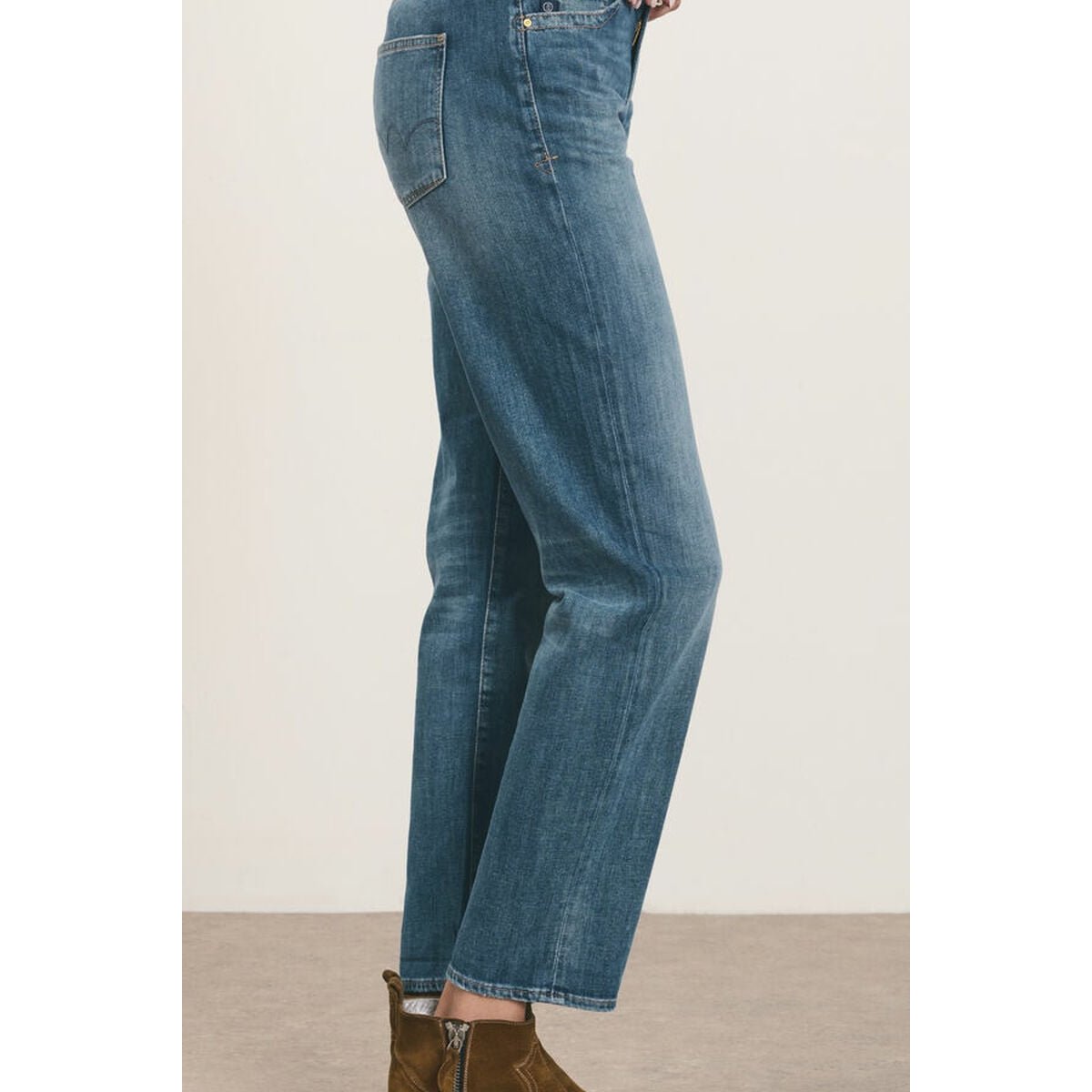 Jeans droite 400/18, 7/8ème blue, LE TEMPS DES CERISES