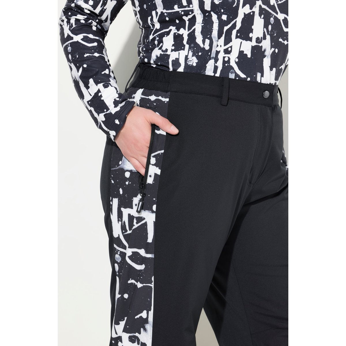 Pantalon technique HYPRAR noir, ULLA POPKEN