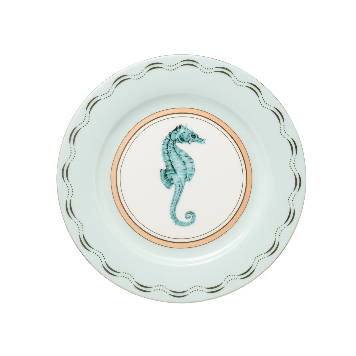 Set of 4 "Under the Sea" Side Plates multi-coloured, YVONNE ELLEN