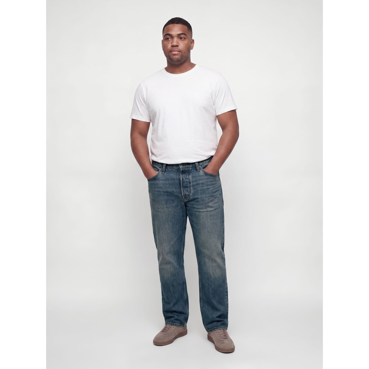Jean Coupe Décontractée blue denim, JACK & JONES
