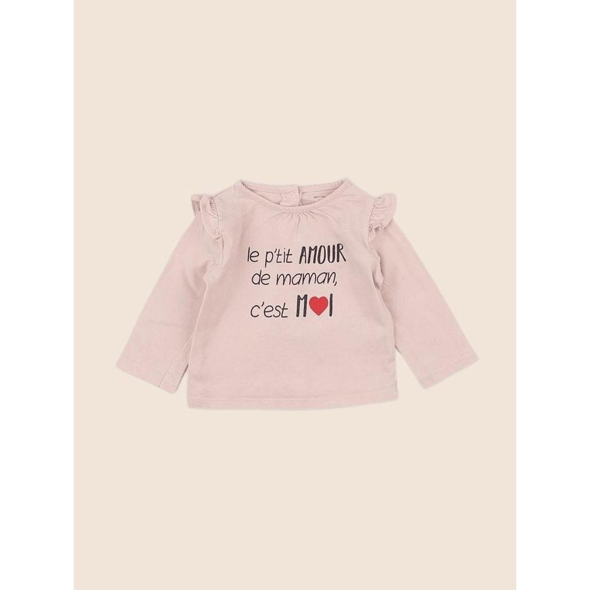 Tee-shirt - Très bon état rose, VERTBAUDET